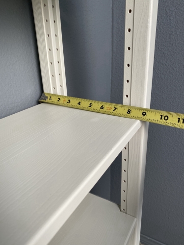 9 inch outlet deep shelf